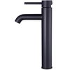 Novatto MYERS Contemporary Vessel Faucet, Matte Black BM-114MB